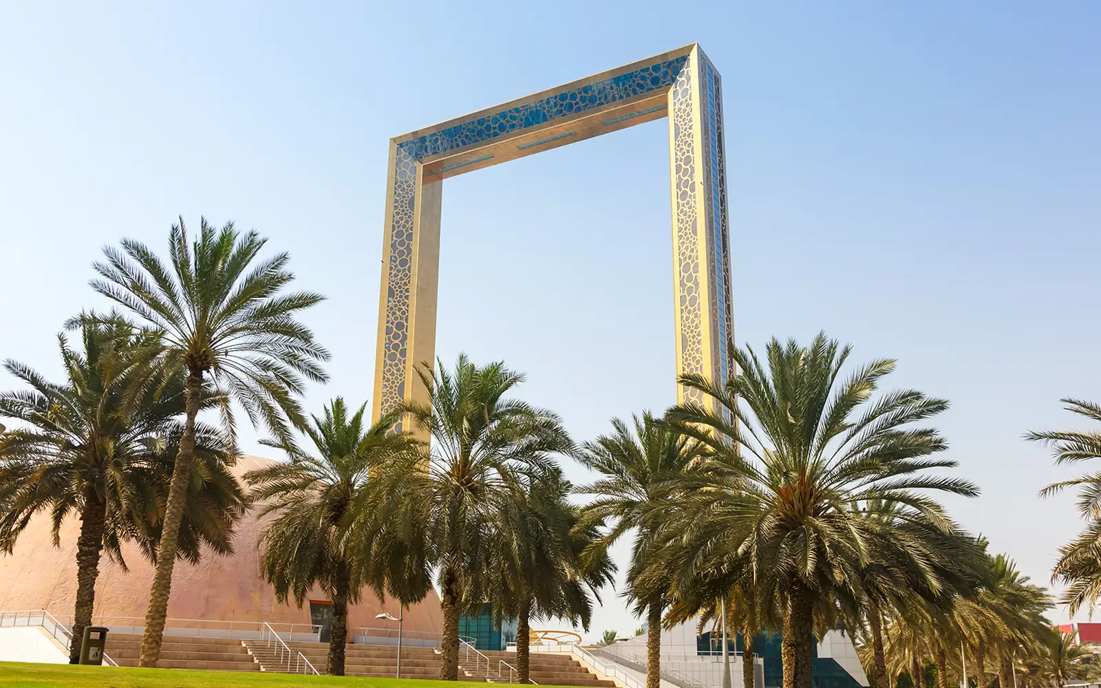 dubai frame with real gold