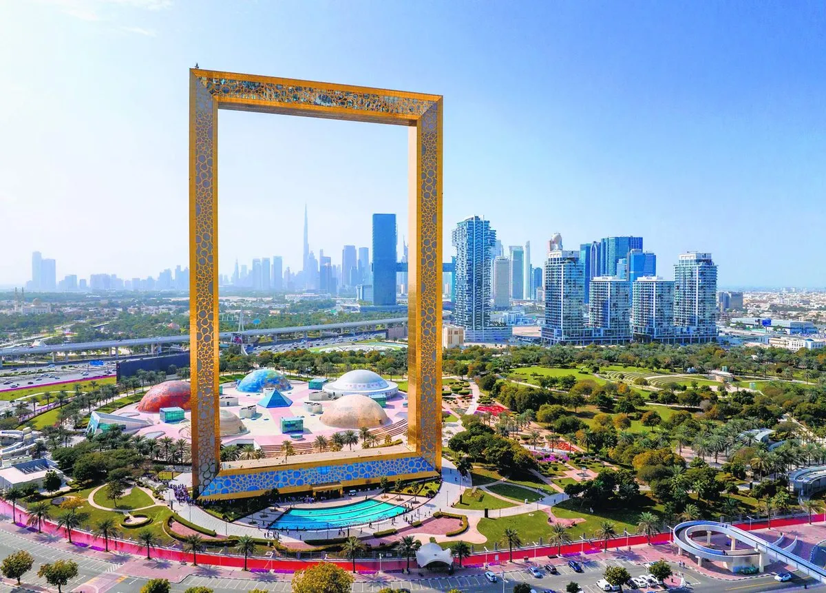 dubai frame