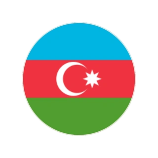 Azerbaijan Flag